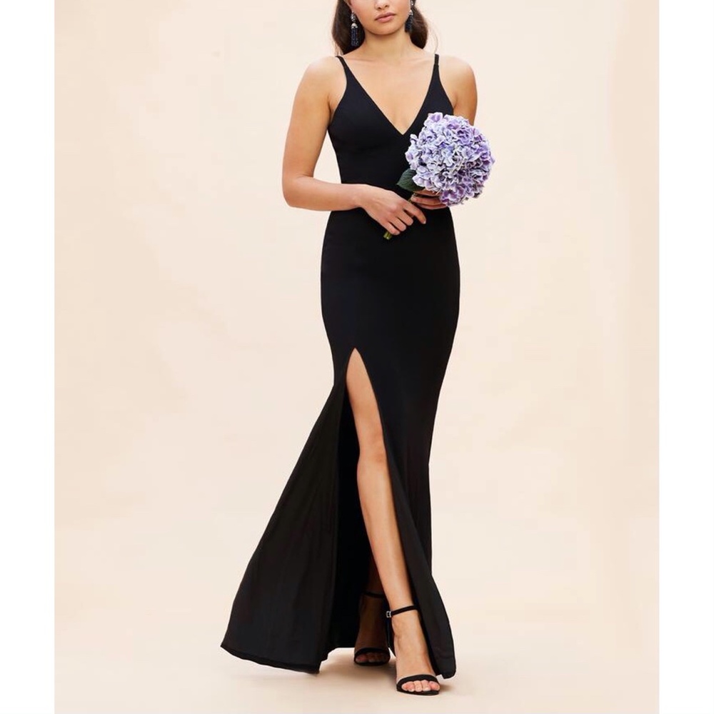 Dress the Population Iris Gown - Black